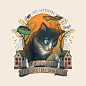 calendar calendar 2023 Calendar illustration cat illustration cats portrait watercolor