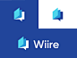 Wiire /标志设计专辑书籍小册子聊天泡沫沟通对话教育平面标志几何身份学习标志读者学校演讲演讲研究谈话教科书大学
