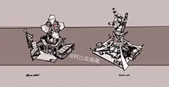 游戏美术场景原画slg线稿设计 - 小红书