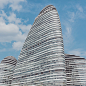 Wangjing SOHO . Location: Beijing, China . Architect: Zaha Hadid Architects