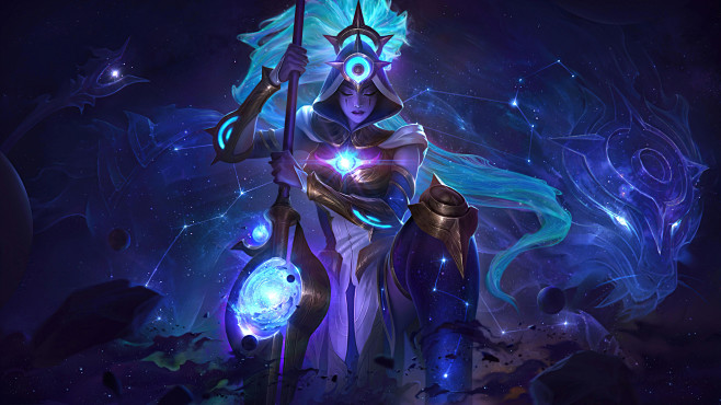 英雄联盟lol狂野女猎手 狮子星神 奈德...