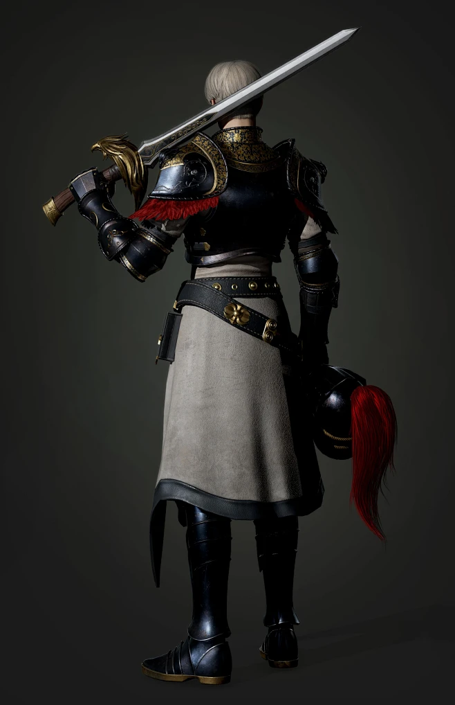 Royal Knight, Jiyun Lee : ﻿ 참고한 원화의 링크입니다 ㅎㅎ https://www.artstation.com ...
