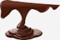 手绘巧克力酱高清素材 页面网页 平面电商 创意素材 png素材