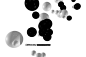 10款高品质黑白圆球图案背景素材 Black White Balls Backgrounds_平面素材_纹理图案_模库(51Mockup)
