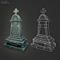 Low Poly Cemetery Starter Set