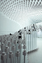 Amazing pop up design centred around the fragrance, Odin Fragrance store in NYC's East Village
