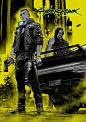 Cyberpunk 2077, SANTA FUNG : Cyberpunk 2077 by SANTA FUNG on ArtStation.