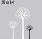 黑白树时尚墙贴矢量素材 黑白树 黑白树背景 黑白树墙贴模 #矢量素材# ★★★http://www.sucaifengbao.com/vector/eps/
