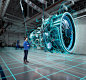 GE "JET ENGINE" : A CGI & Photographic collaboration to create this technical image for GE.