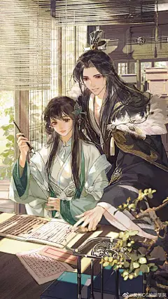 #莫那CG绘画学院#10月 牧凨老师 唯美古风人物插画综合课程~适合喜爱古风的学员，教学古风人物创作基础，限时优惠1099/人，报名请见链接：O网页链接 ​​​​