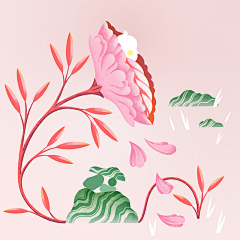 Jallen桨采集到插画