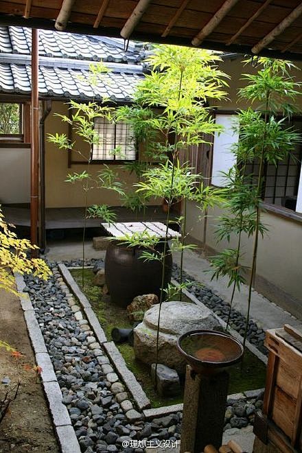 日式庭院，幽寂之美！~
