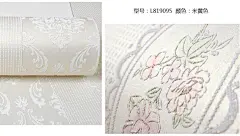 韩式田园无纺布墙纸客厅3D立体温馨卧室背景墙简约欧式条纹壁纸花-tmall.com天猫