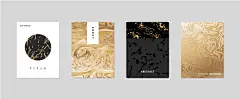 创意自然抽象艺术不规则花纹大理石背景图案插画海报设计素材S741-淘宝网