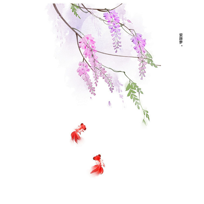 花鸟、一-丨无轩丨丨_花卉,水彩_涂鸦王...
