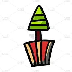 矢量,新年前夕,绘画插图,树,2020,事件,贺卡,圣诞装饰物,华贵,圣诞卡