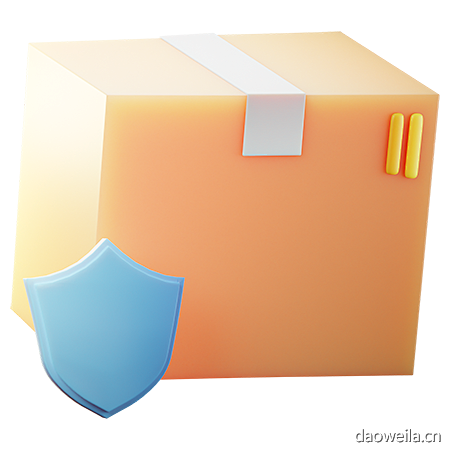 盒子防护防疫送货病毒3D图标 box p...