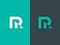R / chart icon logo chart r