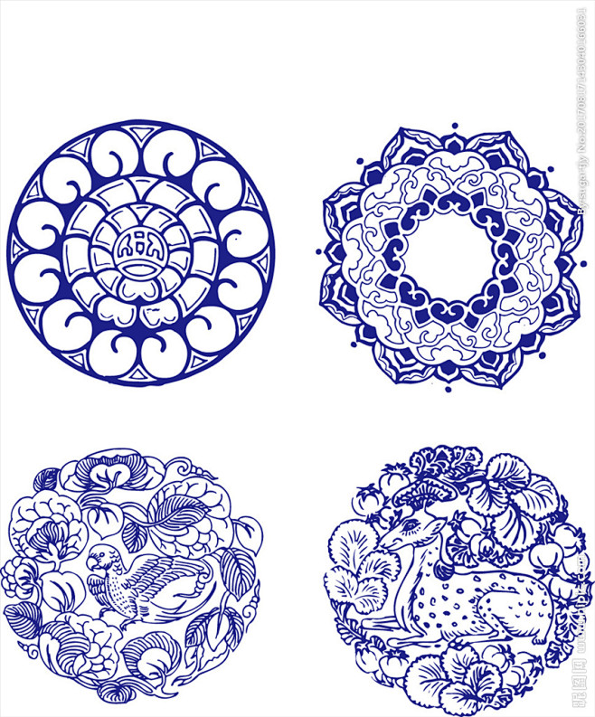 青花瓷图案
