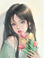 动漫少女  头像