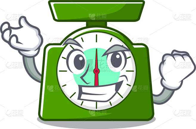 性格,厨房秤,卡通,可爱的,比例,测量工具,食品,平衡,烹调