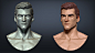 Human Basemeshes - Game Ready by Viviane Herzog : Game ready basemeshes ideal to bring your projects to life, fully rigged and skinned, with edge loops for clean deformations and compatible with Mixamo animations.Can be integrated in any Game Engine (Unit
