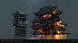 Cyberpunk Chinese City