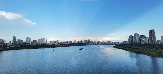 湘江沿江景色 很美很美
定位：湖南株洲—...