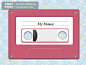 音乐磁带素材psd#磁带##音乐##tape##录音带##music#