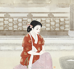 耶·采集到Q版古风