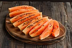 当季新鲜水果红心牛奶木瓜水果图片