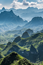桂林旅游十万大山风景
