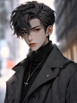 美男｜别人都有对象 而我帅的一无所有#美男 #帅哥 #壁纸 #头像 #角色设计 #动漫 #人物插画 #好看