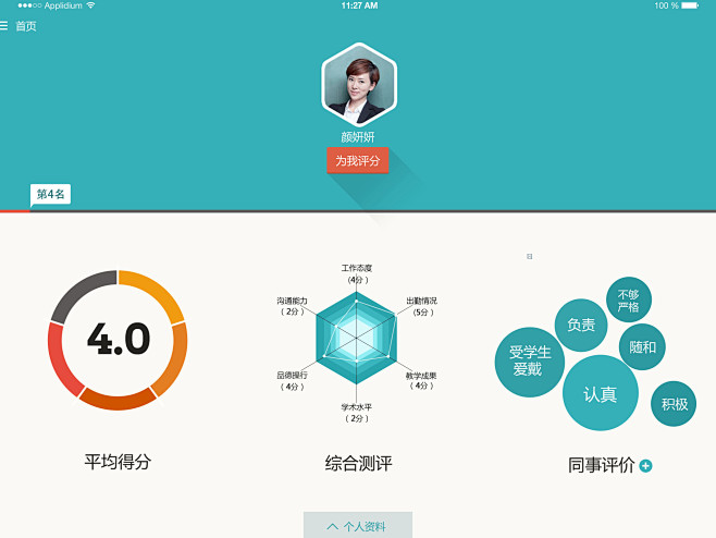 打分系统