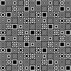 三孔插座,背景,正方形,形状,几何形状,白色,黑色,纺织品,式样,格子