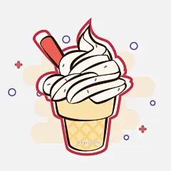 原创矢量卡通甜筒可商用图片大小8334x8334px 图片尺寸1.31 MB 来自PNG搜索网 pngss.com 免费免扣png素材下载！冰淇淋#卡通#美食#食物#甜品#甜筒#装饰图案#