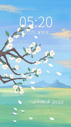 油画风唯美手机壁纸