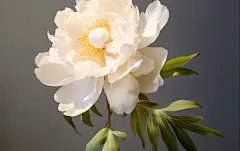 白色牡丹花壁纸素材图片