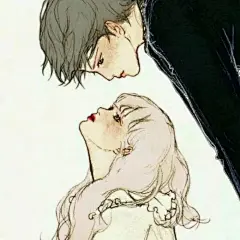 【猫九の_】唯美 情侣 小清新 温馨 治愈 二次元 萌 高清 插画 壁纸 头像 动漫