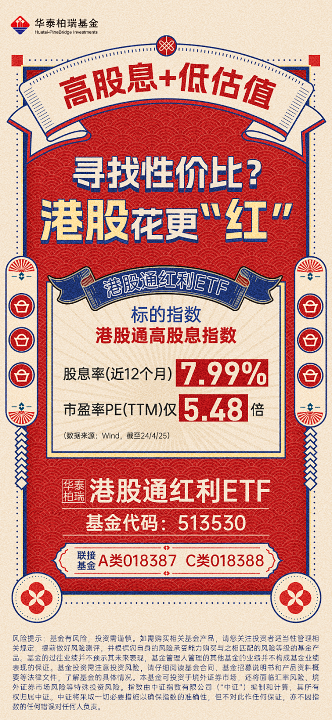 202405华泰柏瑞港股通红利etf