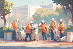 孙云虎力大仙采集到特定岗位人物插画