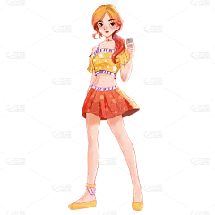 手绘-美漫人物贴纸