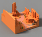 Tiny Canyon, Elliot Kid : Made with MagicaVoxel