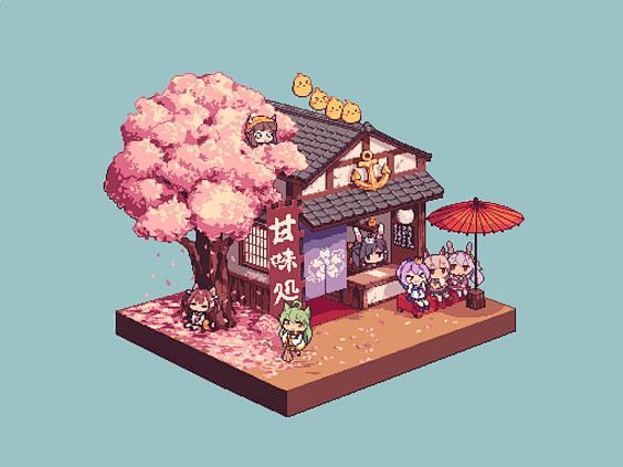 Pixel art - Sakura S...