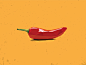 Low-Poly Chili Pepper : Created this Chili Pepper as an example for my students. I've asked them to give it a try so we'll see who is up for the challenge. 