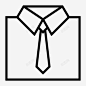 服装着装规范正装衬衫 标志 UI图标 设计图片 免费下载 页面网页 平面电商 创意素材