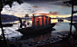 Sunset Fishing, Lorenz Hideyoshi Ruwwe : a bit more photobashing than usual