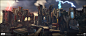 DOOM - Empyrian, Felix Leyendecker : Empyrian. I was the map lead for this DLC3 level and responsible for all of the environment modeling, texture application and set dressing, decaling, and mentoring/leading other artists. This map was done in collaborat