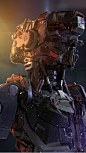 MEK-05, Sci-fi Robot bust. , , taehoon - CGSociety