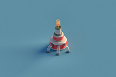 神笔老梁采集到3D | C4D | 场景 | 动态